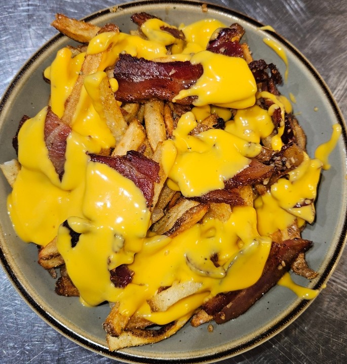 Garlic Bacon Cheese Fries