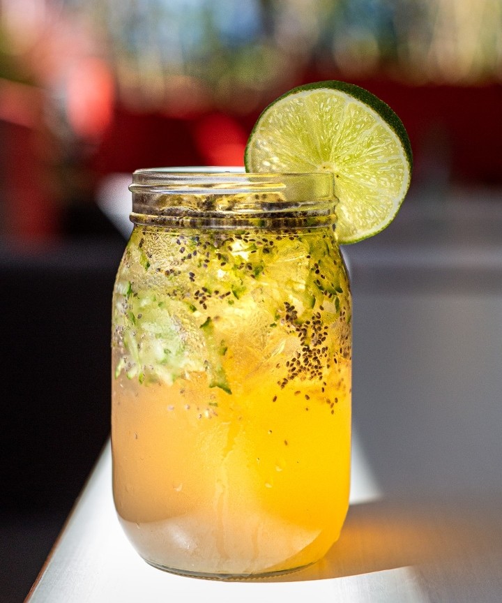 Strawberry Chia Limeade