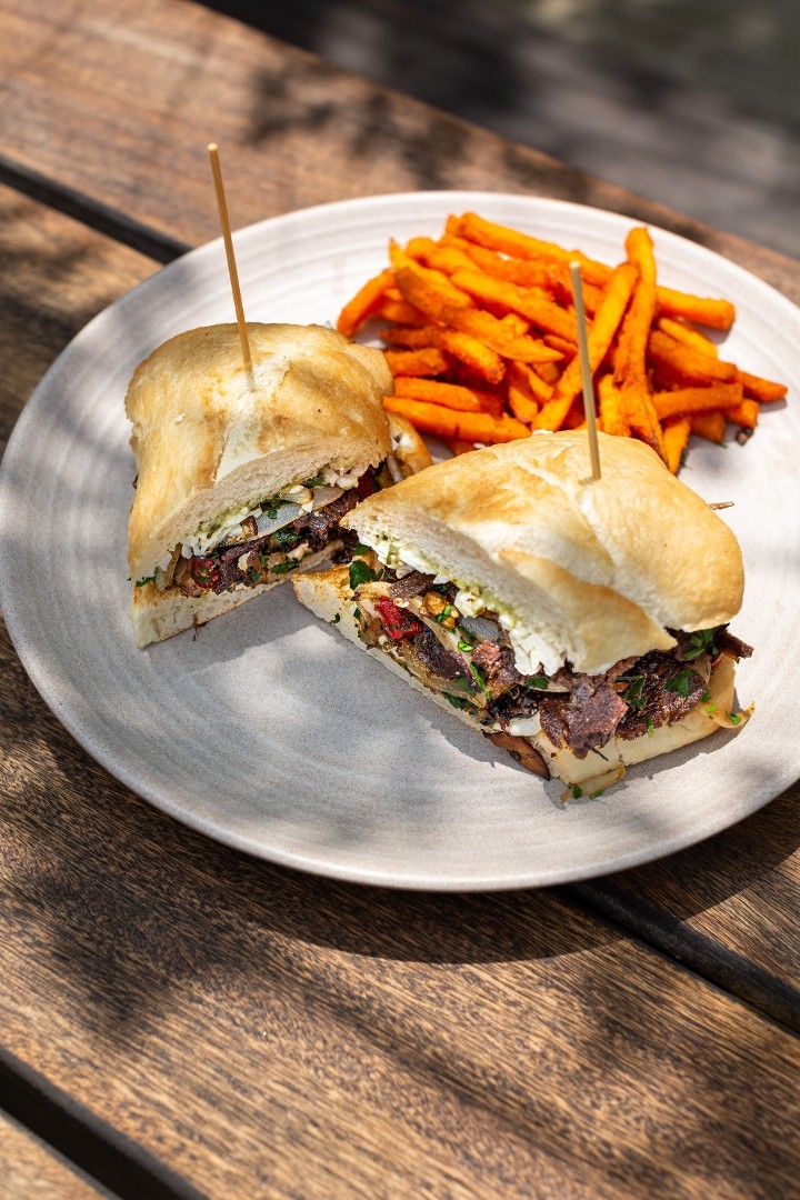 HB Philly "Cheesesteak" Sandwich