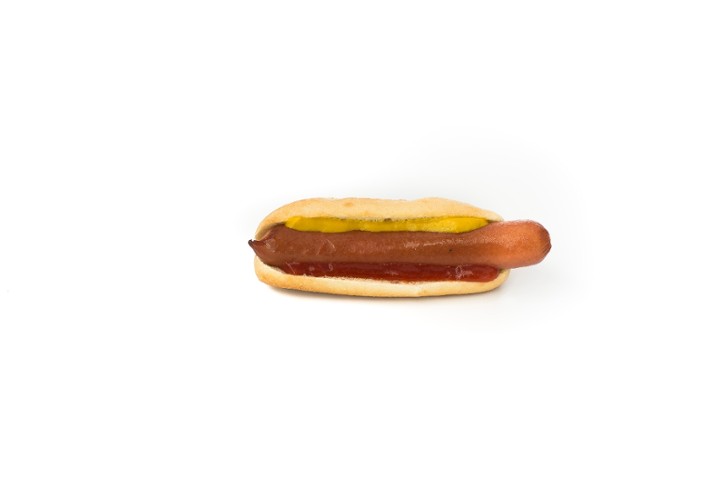 53. HOT DOG , pickles and mustard