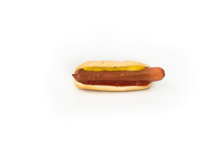 53. HOT DOG , pickles and mustard