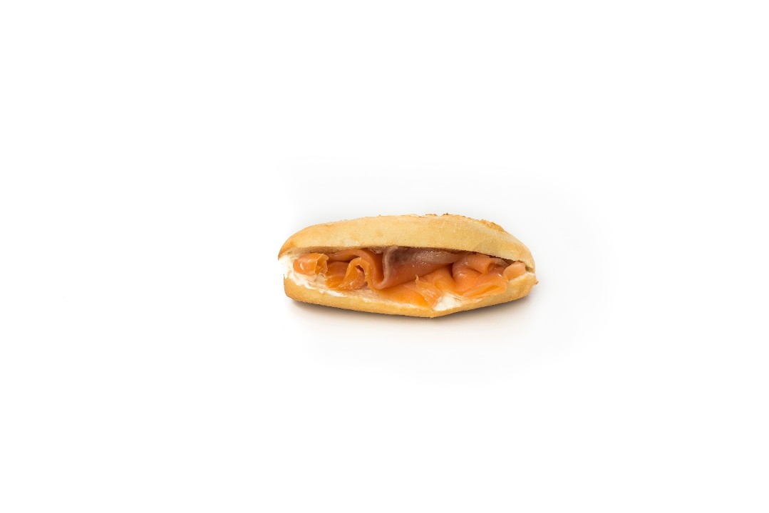 68. Smoked Salmon, cream cheese