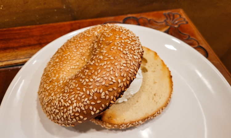 Hearth-Baked Toasted Bagel + Cream Cheese