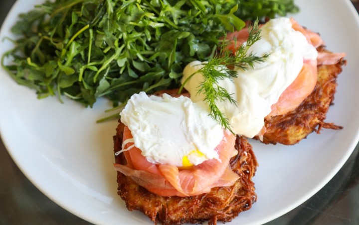 Smoked Salmon Breakfast Stack