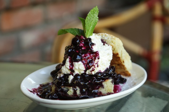 Blueberry & Basil Seasonal Biscuit