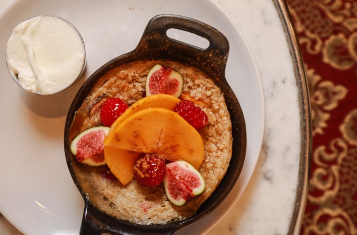 Cast Iron Baked Oatmeal