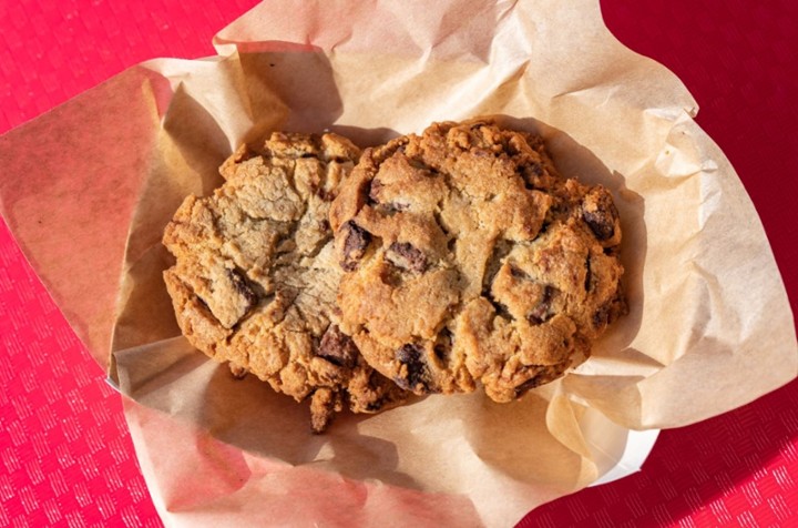 Two Baked-to-Order Chocolate Chunk Cookies