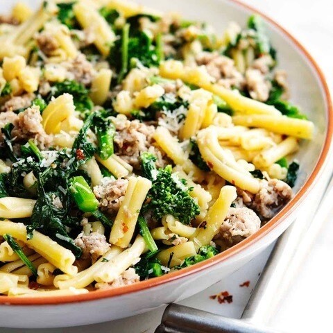 Penne With Broccoli Rabe & Sausage
