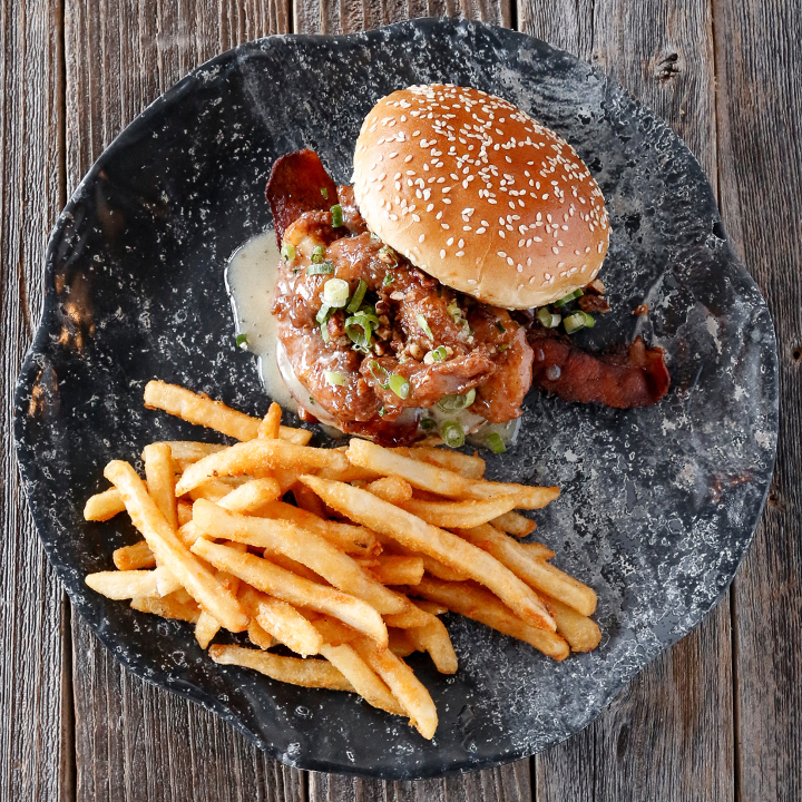 Bacon Honey Pecan Chicken Sandwich