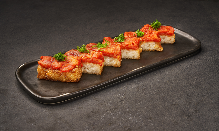 Bamboo Crispy Rice Spicy Tuna