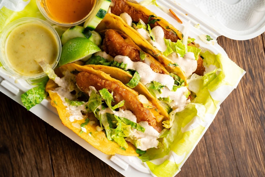 3x Rockfish Tacos