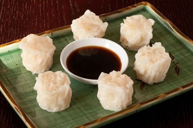 Shumai (7 Pcs fried or steam) with ponzu Sauce.