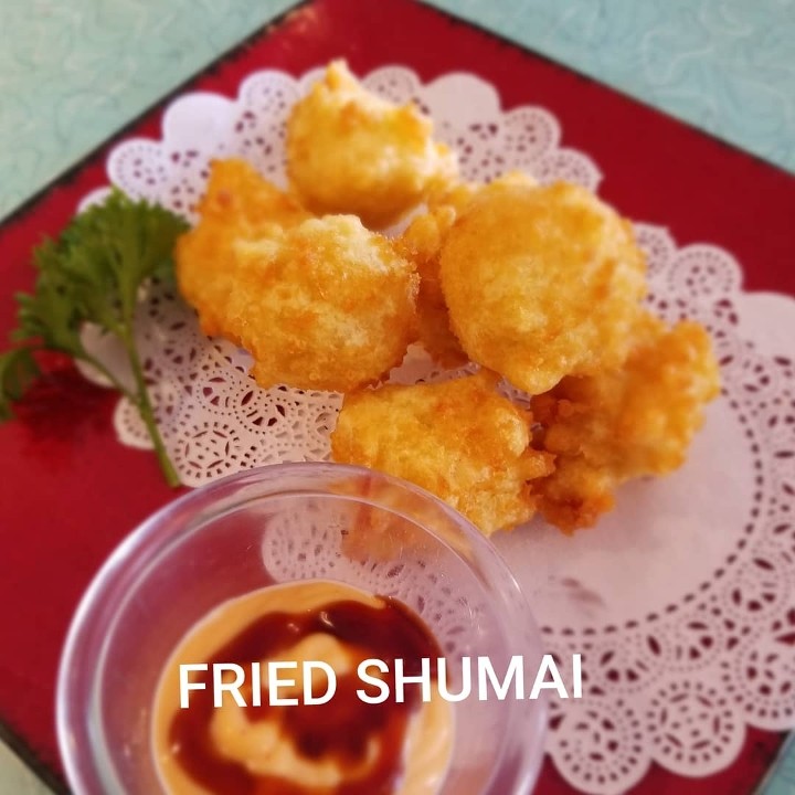 Fried Shumai ( 7 Pcs Fried) With Ponzu Sauce.