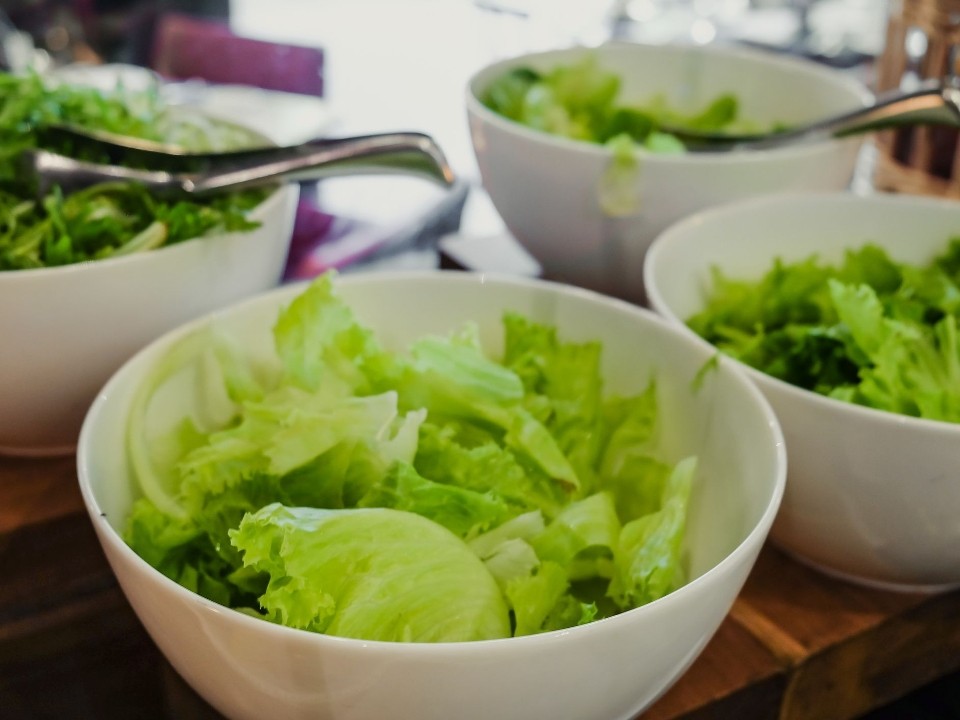 Japanese Green Salad (with japanese ginger dressing)