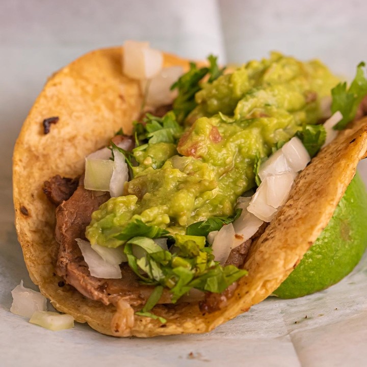 Order (2) Tacos de Lomo