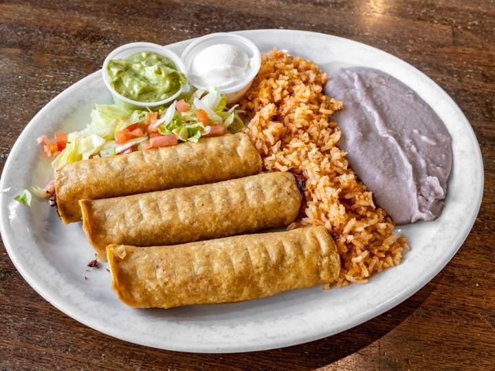 Chicken Flauta Plato