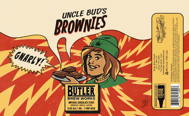 Uncle Bud's Brownies 4-pack