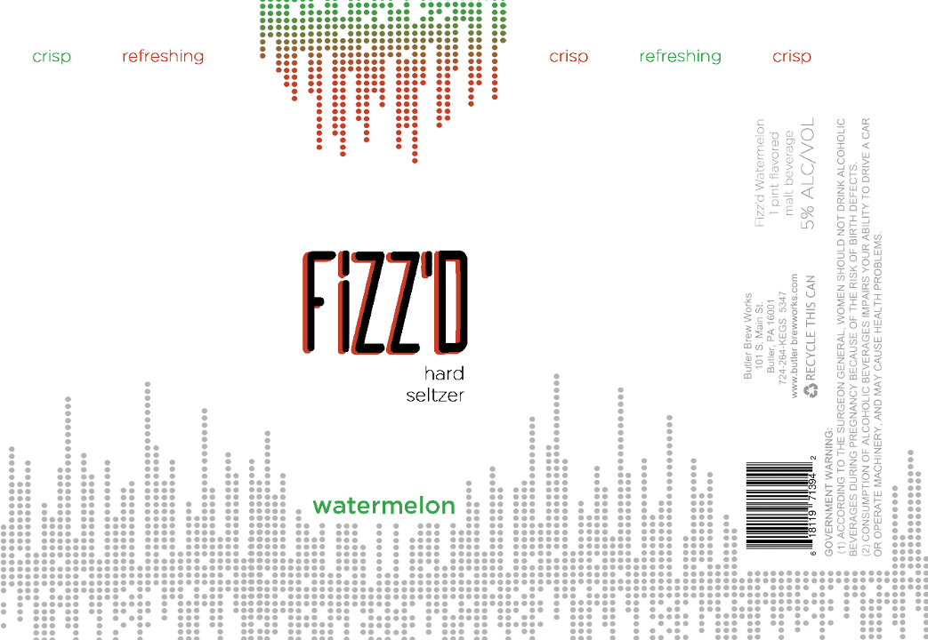 Fizz'd Watermelon 4-pack