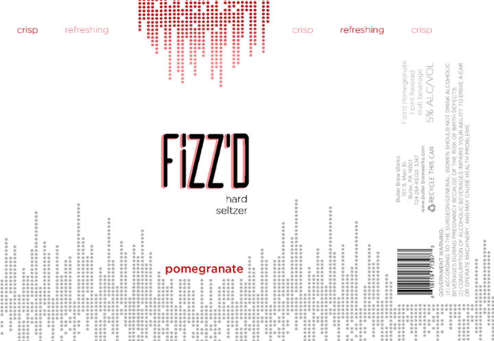 Fizz'd Pomegranate 4-pack