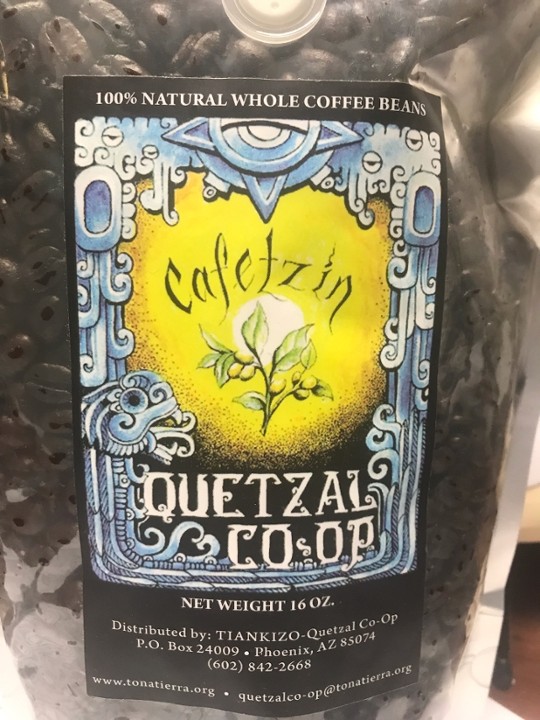 Paquete de Cafe Quetzal