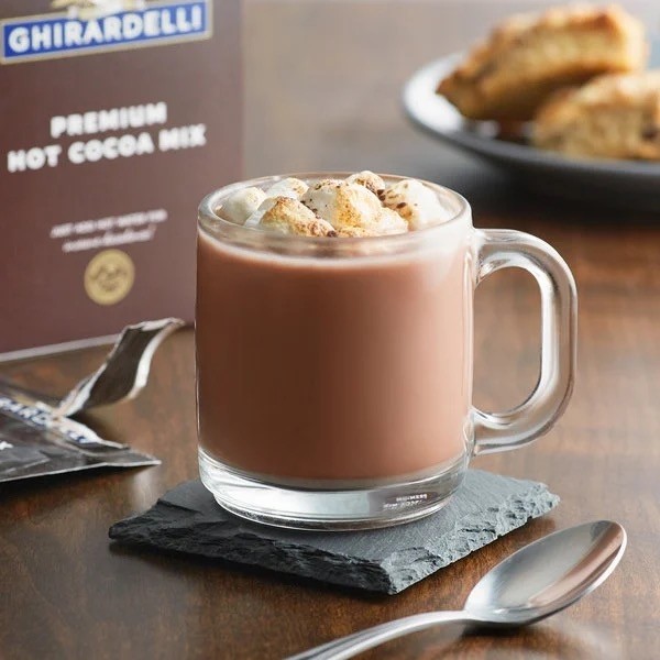 Double Chocolate Hot Cocoa and Marshmallows