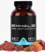 Exhale CBD Fruit Gummies 750MG