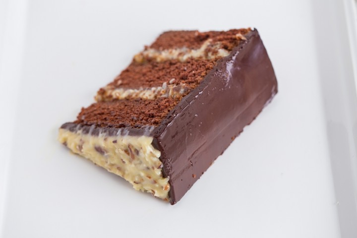 German Chocolate Slice