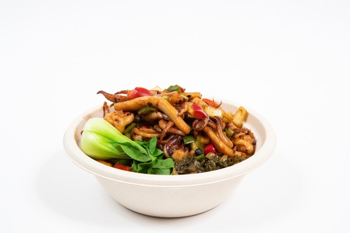 S5 Stir Fried Squid 香辣鱿鱼