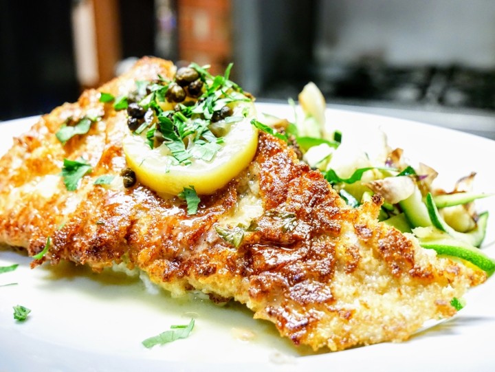 COD, PARMESAN CRUSTED COD