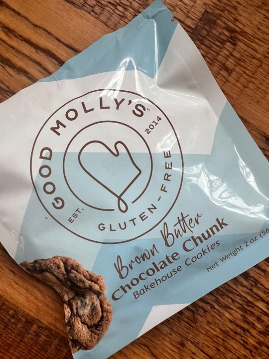 Good Molly's Gluten-Free Brown Butter Chocolate Chunk Cookie