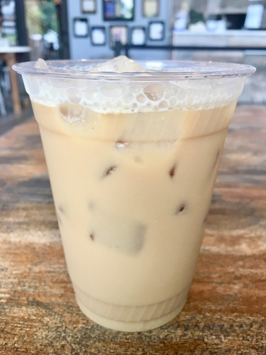 Ashwagandha Lavender Cold Brew Latte (Iced)