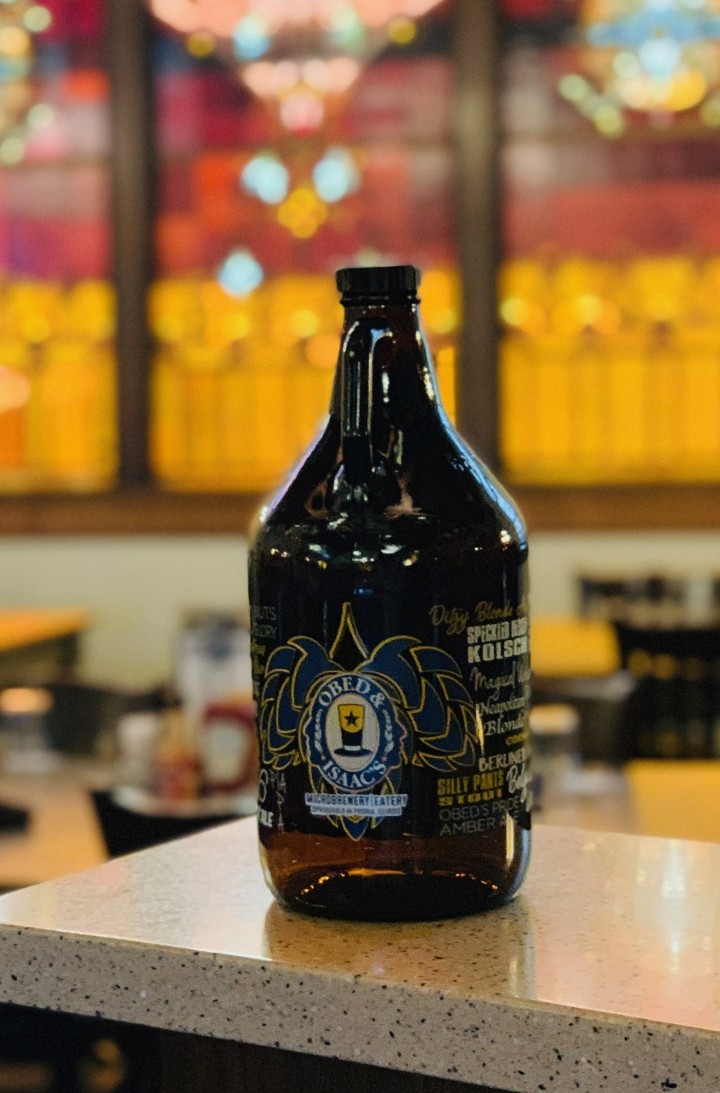 Growler with Beer Fill