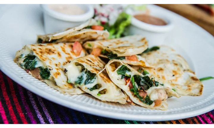 Spinach Quesadillas