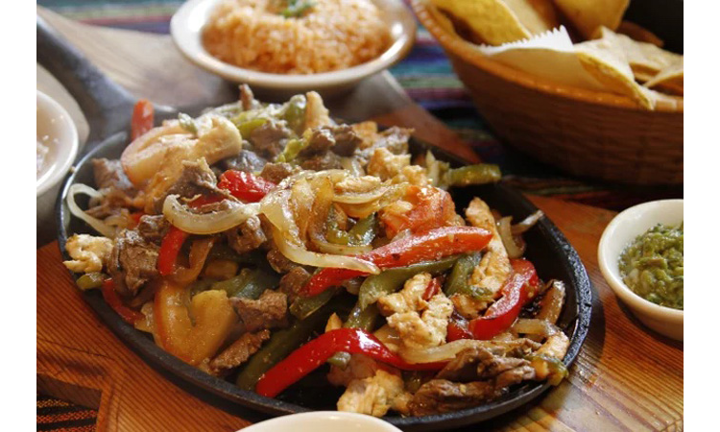 Steak and Chicken Fajitas