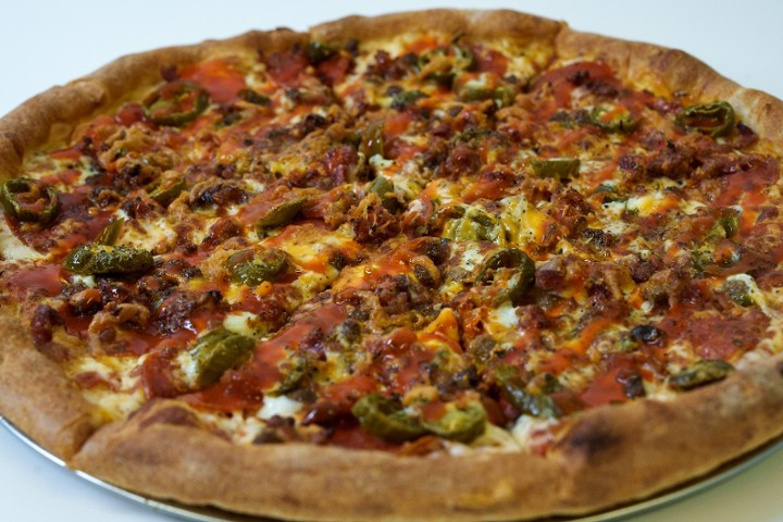 Spicy Texan Pizza