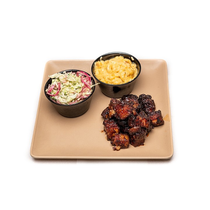 Pork Belly Burnt Ends Plate