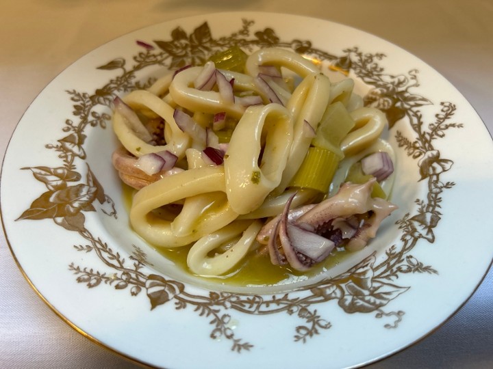 Marinated Calamari Salad