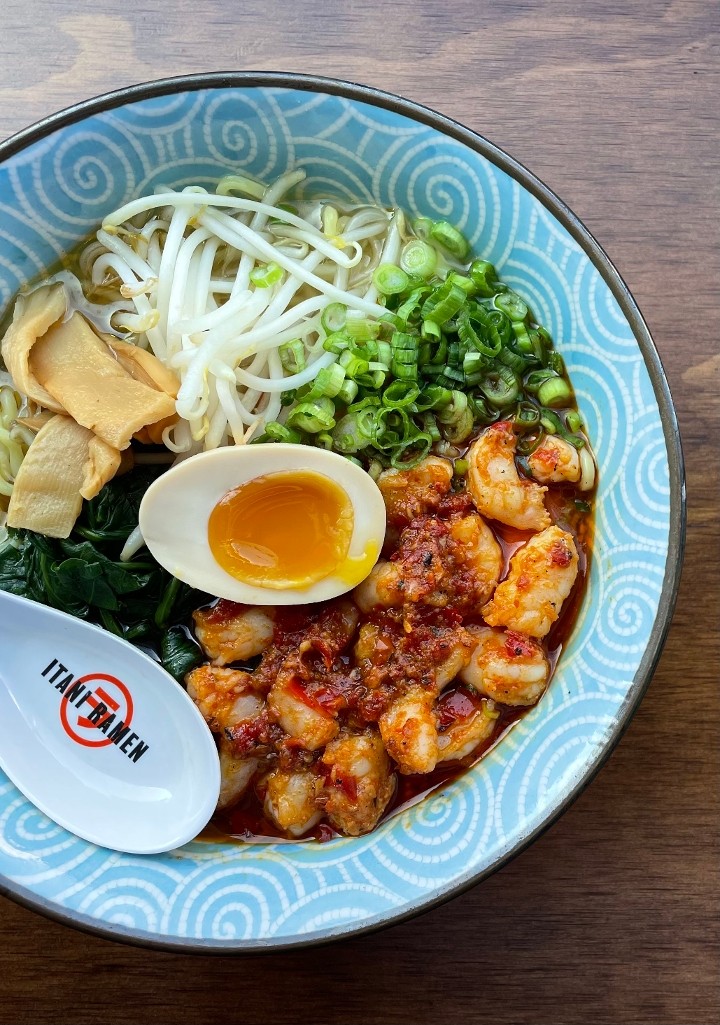 Spicy Shrimp Ramen