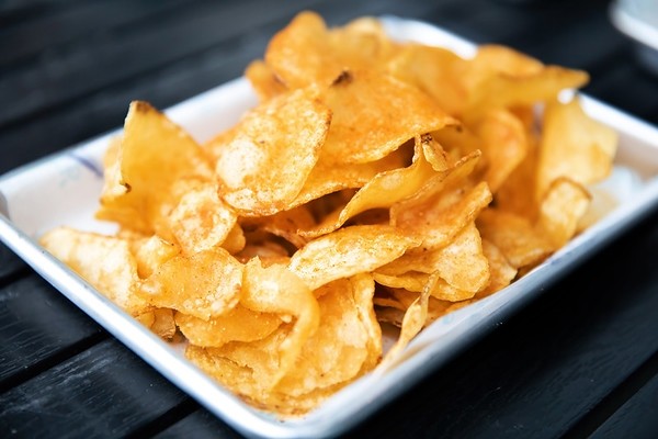 Side of Home-Made Potato Chips
