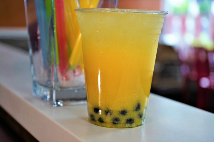 Passion Fruit Milk Tea