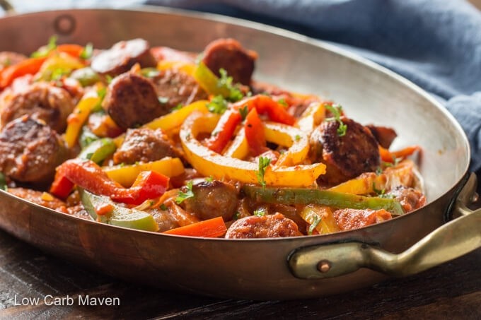 Sausage & Peppers (GF)