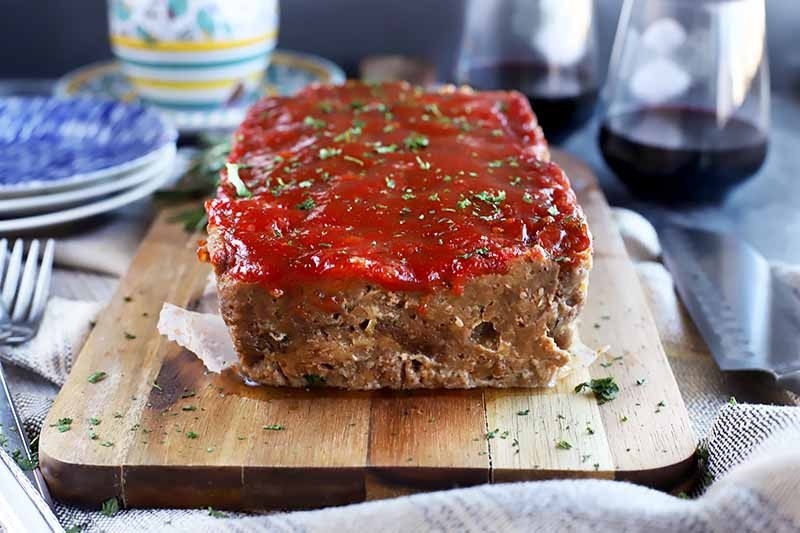 Turkey Meatloaf with a Brown Sugar Glaze (GF)