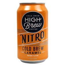 High Brew Nitro Cold Brew Caramel Latte Can 12 oz