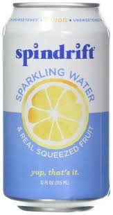 Spindrift Lemon Soda 12 oz can