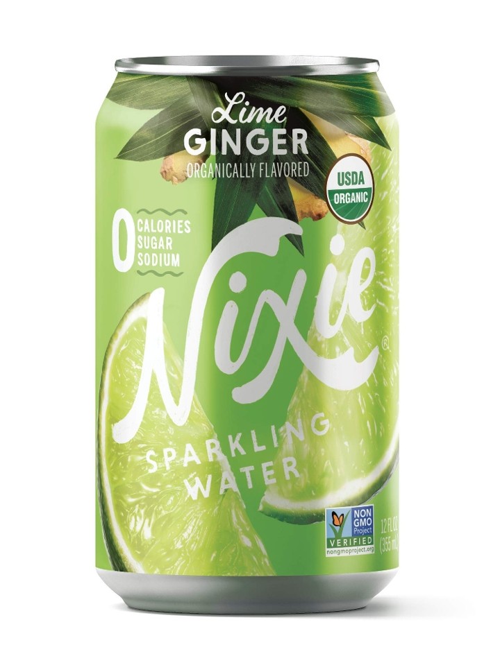 Nixie Ginger Lime 12 oz can