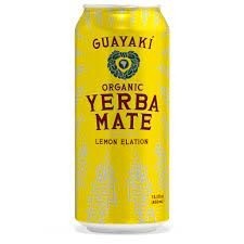 Guayaki Yerba Mate - Lemon Elation 16 oz can