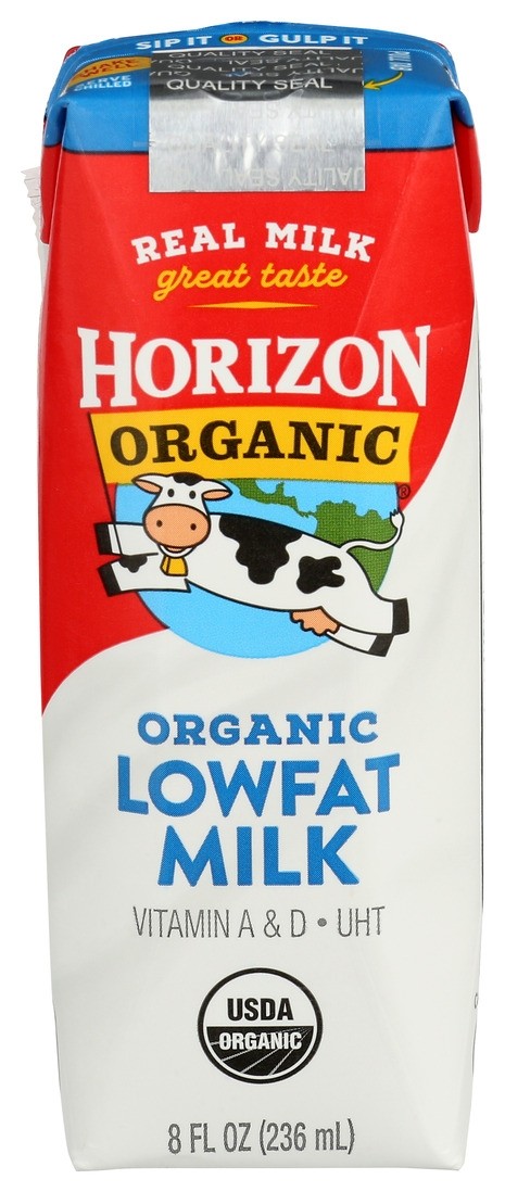 Horizon Lowfat Milk 8oz box