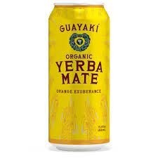 Guayaki Yerba Mate - Orange Exuberance 16 oz can