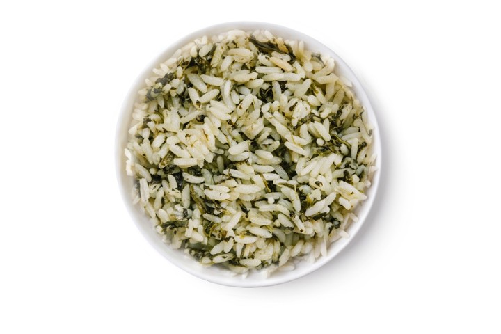 Spinach Rice // spanakorizo
