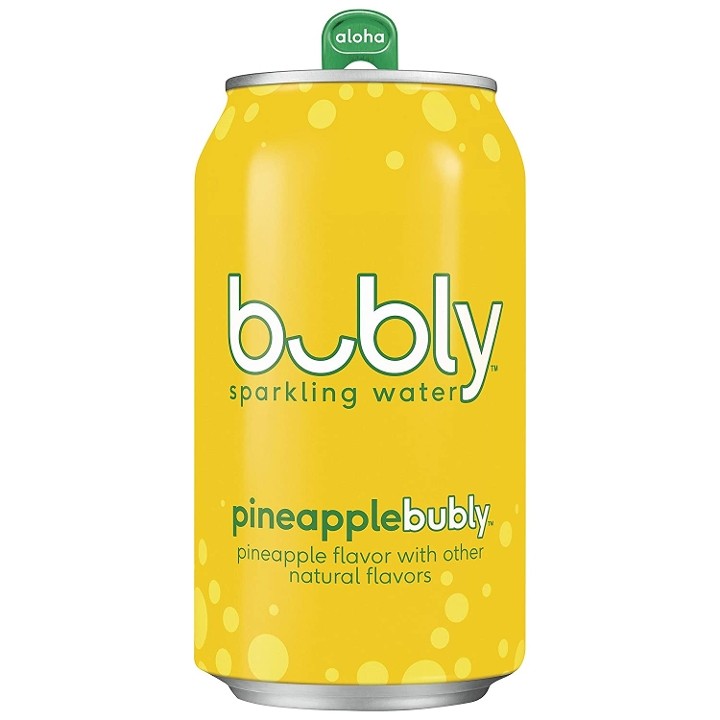 Bubly Pineapple Can